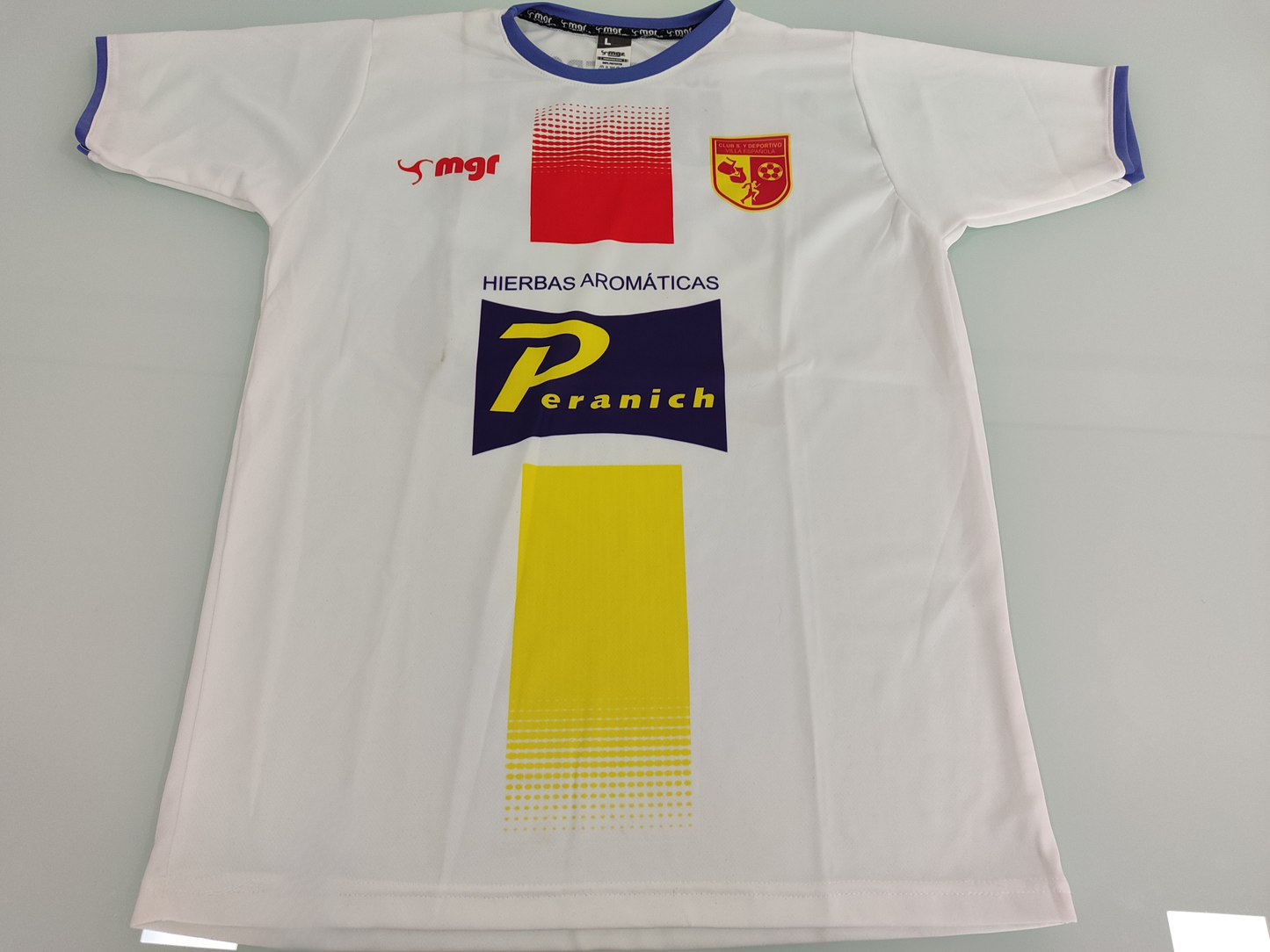 Raridade Uruguai! Villa Española - "Campeão Fora de Campo" - Usada em Jogo - de Coleção!