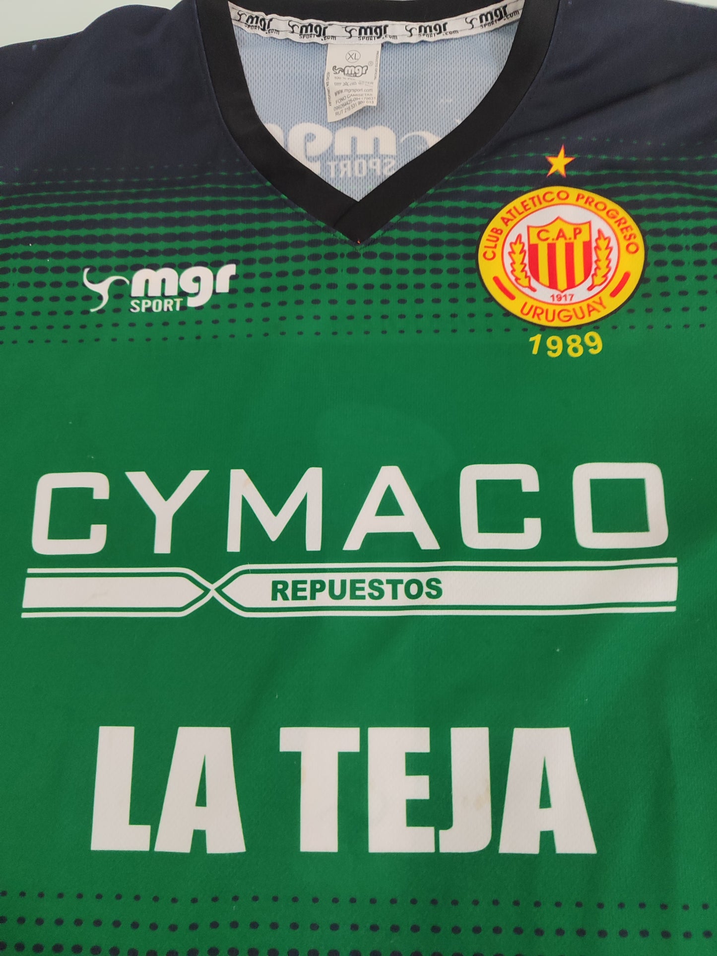 Raridade Uruguai! Camisa do Progreso - Usada em Jogo - de Coleção!