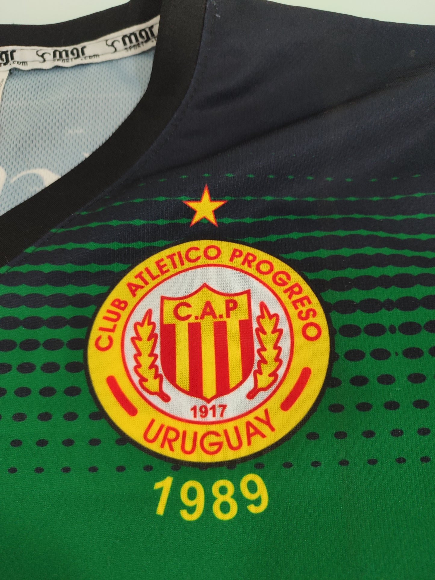 Raridade Uruguai! Camisa do Progreso - Usada em Jogo - de Coleção!