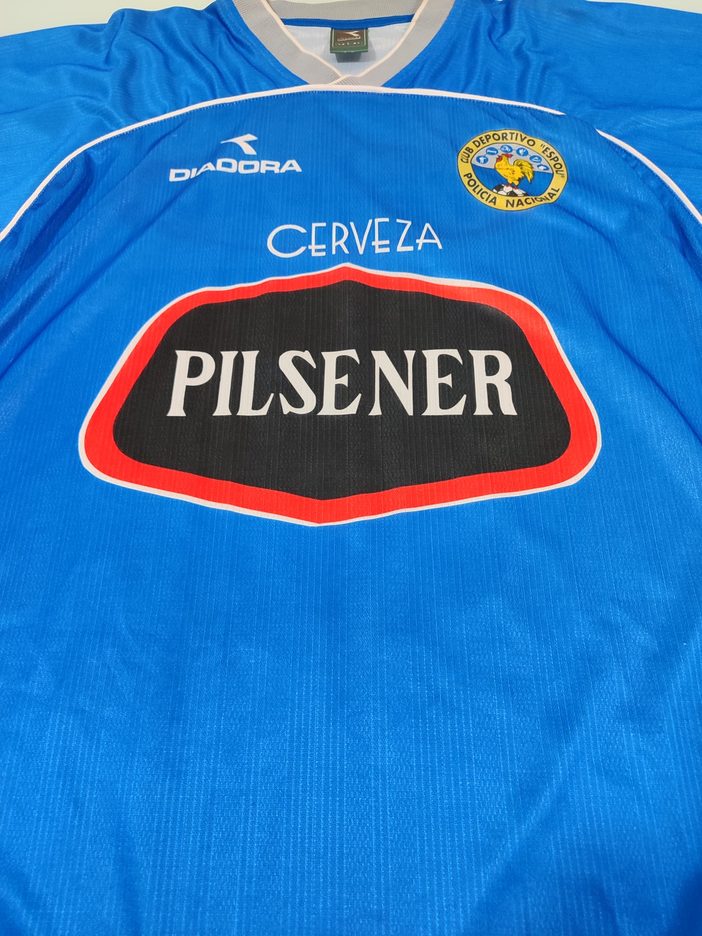 Raridade do Equador! Camisa Do Espoli - Antiga e de Jogo - de Coleção!