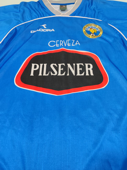 Raridade do Equador! Camisa Do Espoli - Antiga e de Jogo - de Coleção!