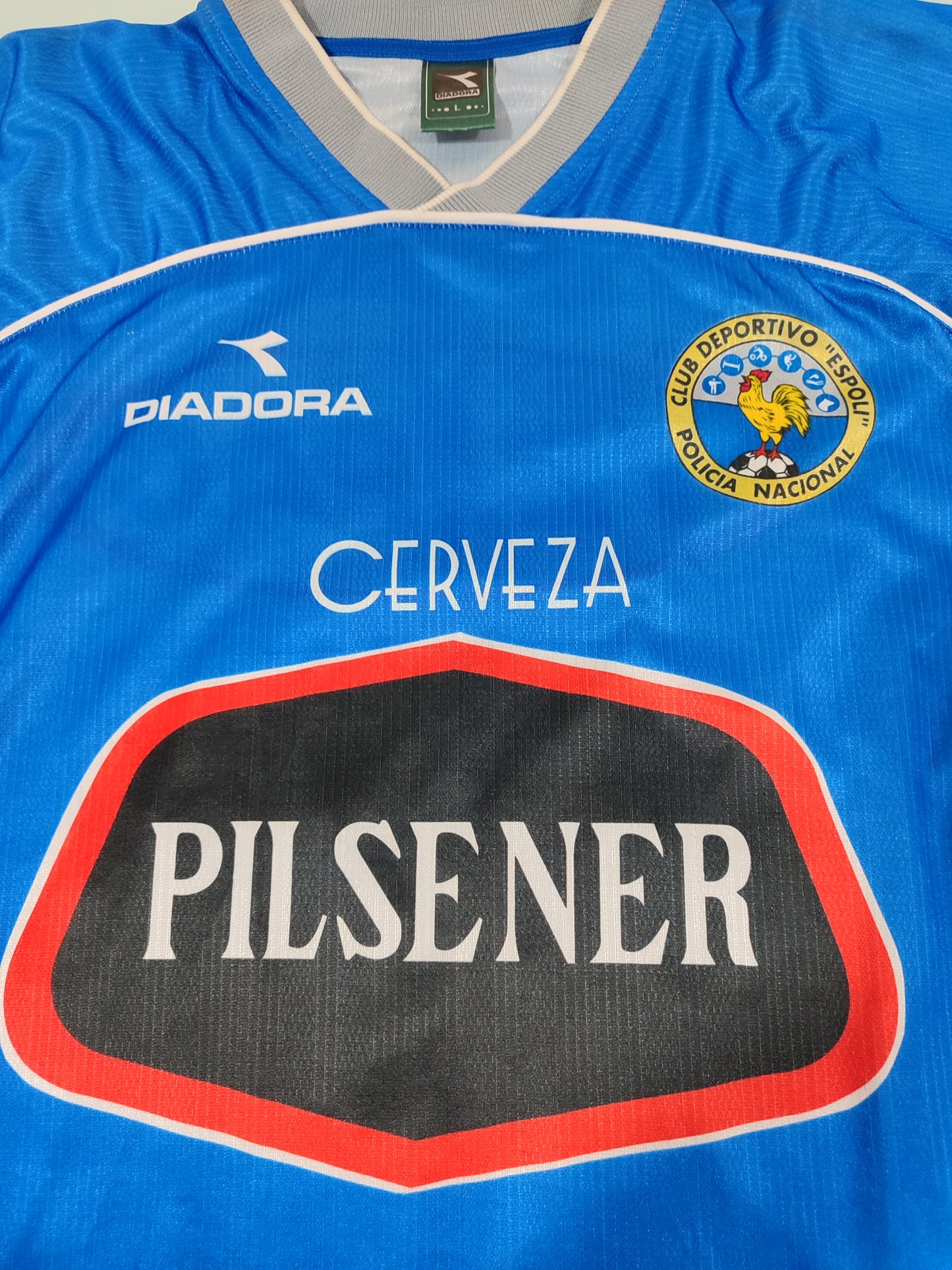 Raridade do Equador! Camisa Do Espoli - Antiga e de Jogo - de Coleção!