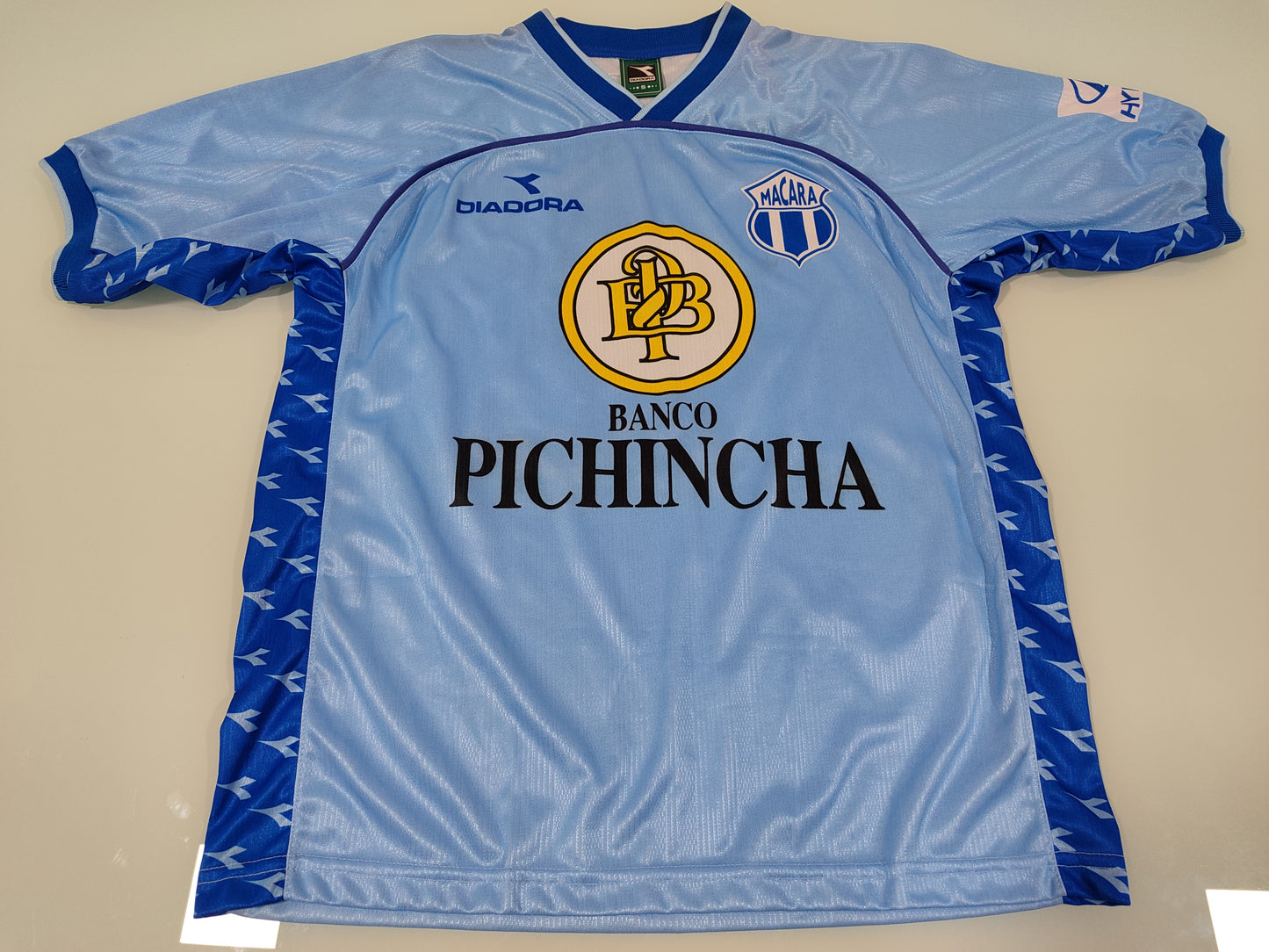 Raridade do Equador! Camisa Antiga do Macará - de Jogo - de Coleção!