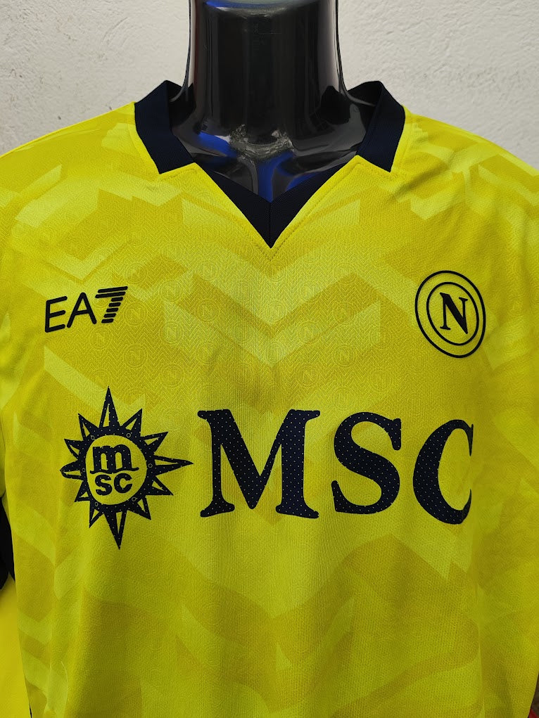 Camisa Napoli 2024-2025 GOLEIRO Amarela - Defeitos