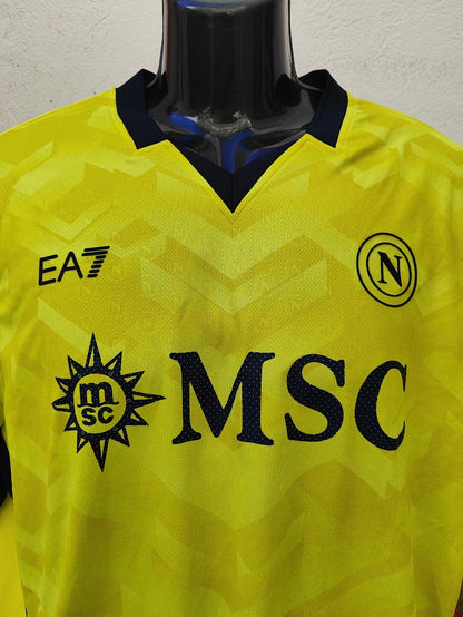 Camisa Napoli 2024-2025 GOLEIRO Amarela - Defeitos