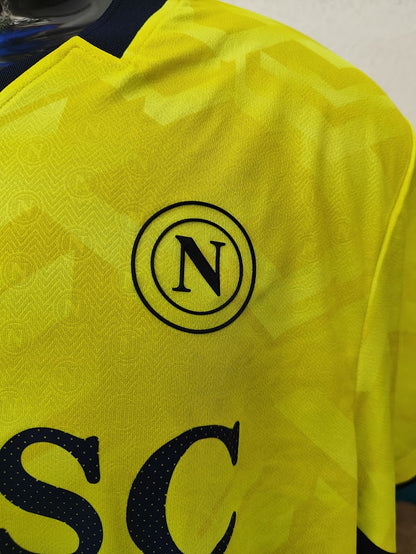 Camisa Napoli 2024-2025 GOLEIRO Amarela - Defeitos