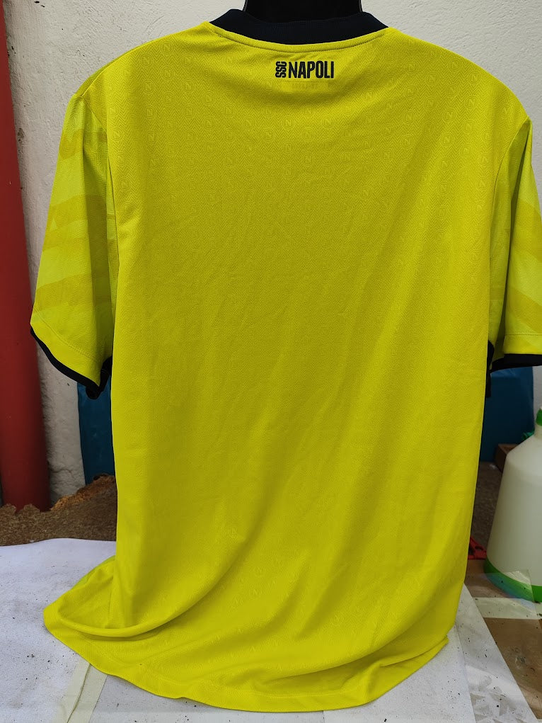 Camisa Napoli 2024-2025 GOLEIRO Amarela - Defeitos