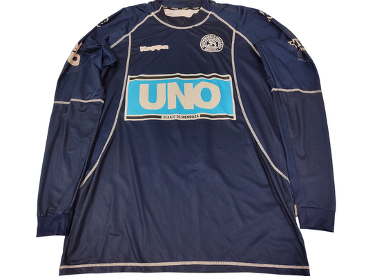 Raridade da Argentina! Independiente Rivadavia - Mangas Longas - de Jogo - de Coleção!