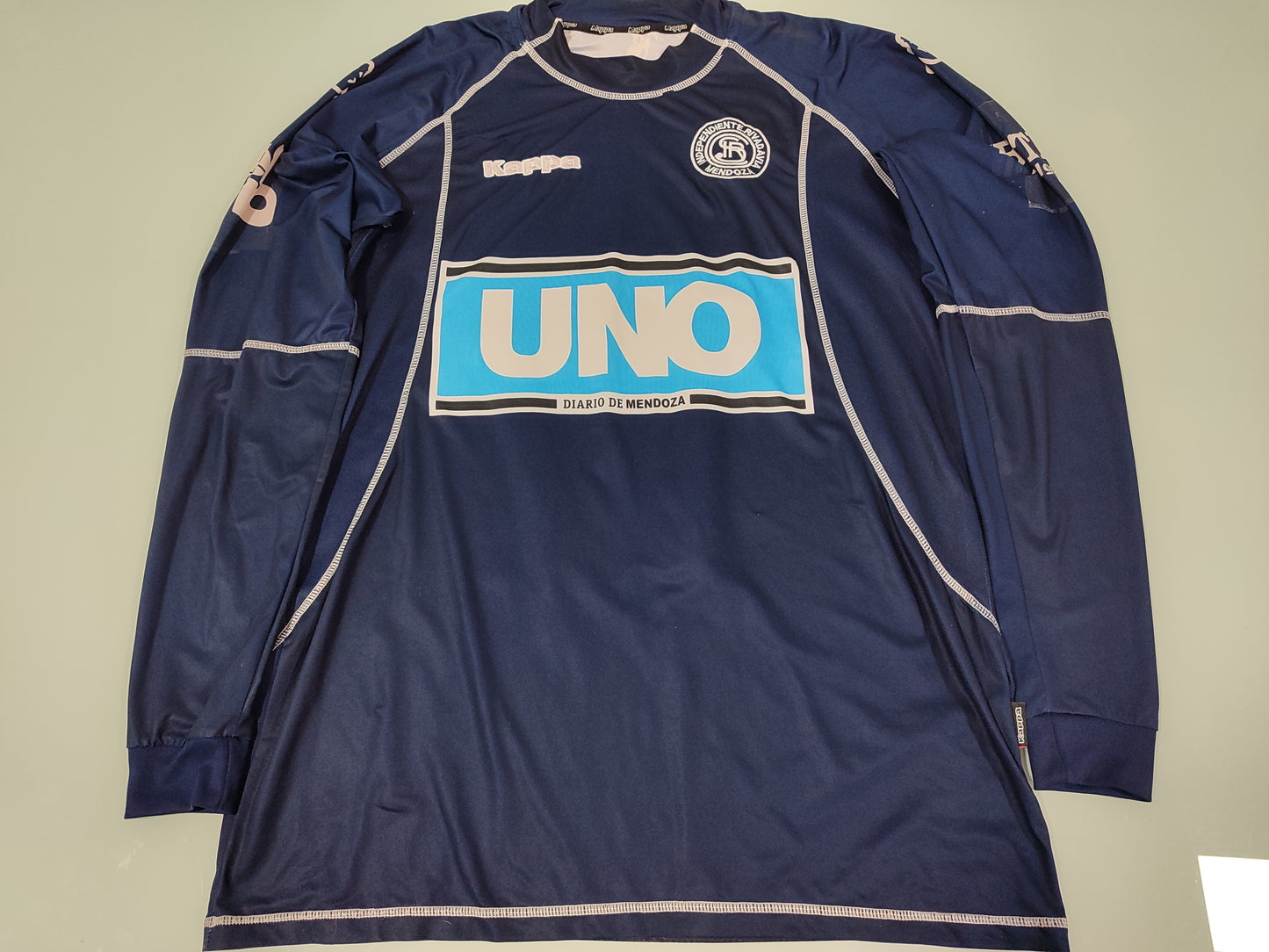 Raridade da Argentina! Independiente Rivadavia - Mangas Longas - de Jogo - de Coleção!