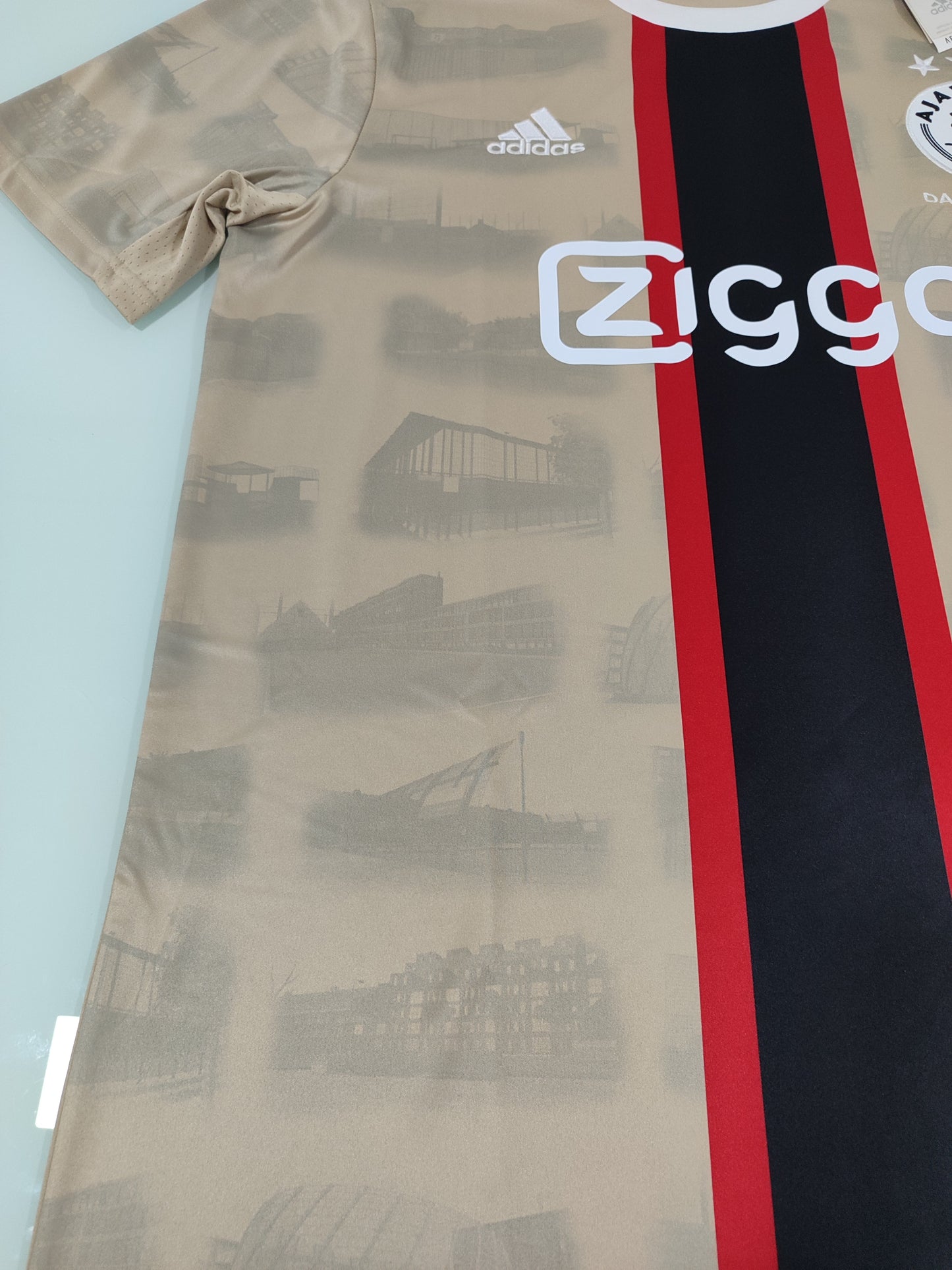 Linda Camisa do Ajax - Edição Especial Daily Paper - Amsterdam