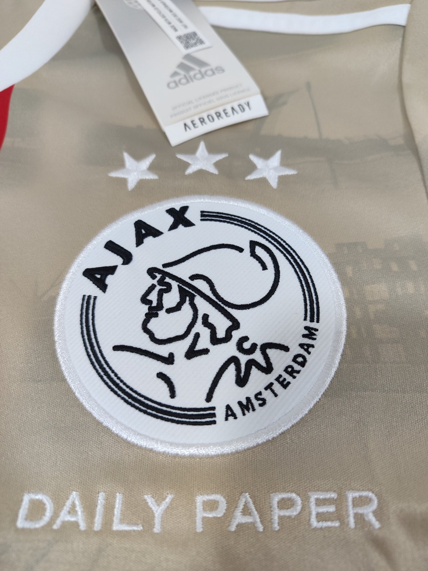 Linda Camisa do Ajax - Edição Especial Daily Paper - Amsterdam