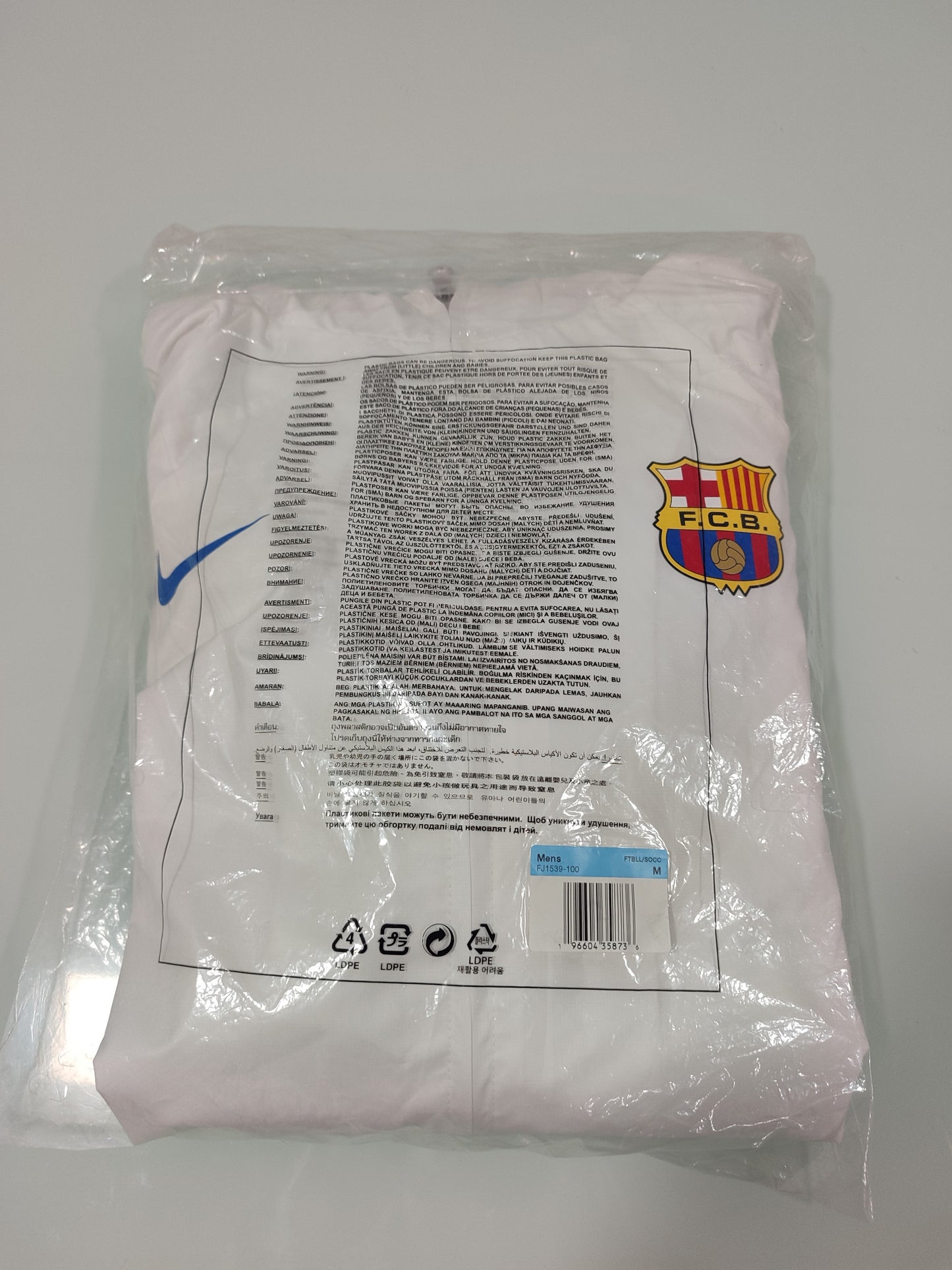 Raridade - Jaqueta Barcelona Nike - Esgotada nas Lojas!