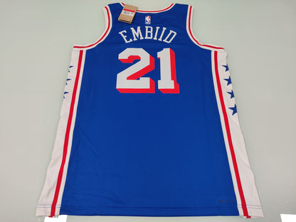 Especial NBA - Camisa Philadelphia 76Ers - Nike Icon Edition - Joel Embiid - Estoque Raro!