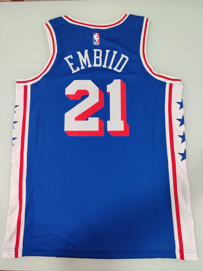 Especial NBA - Camisa Philadelphia 76Ers - Nike Icon Edition - Joel Embiid - Estoque Raro!
