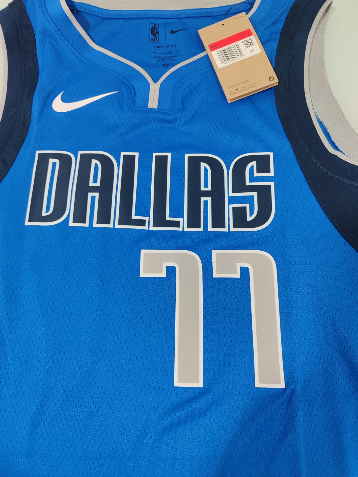 Especial NBA - Camisa Dallas Mavericks - Nike Icon Edition - Luka Doncic - Estoque Raro!