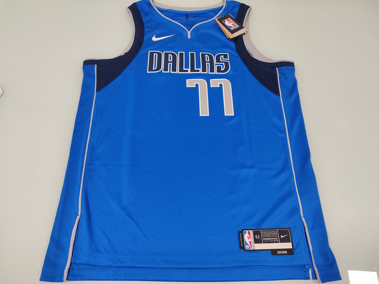 Especial NBA - Camisa Dallas Mavericks - Nike Icon Edition - Luka Doncic - Estoque Raro!