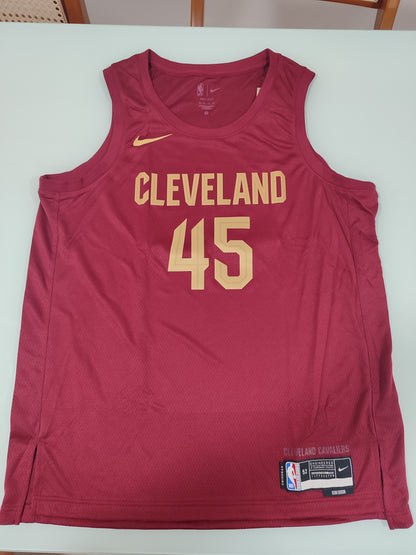 Especial NBA - Camisa Cleveland Cavaliers - Nike Icon Edition - Donovan Mitchell - Estoque Raro!