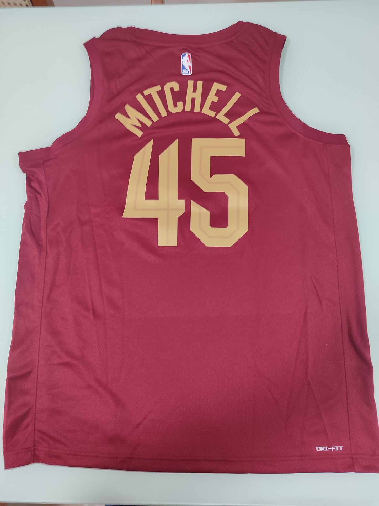 Especial NBA - Camisa Cleveland Cavaliers - Nike Icon Edition - Donovan Mitchell - Estoque Raro!