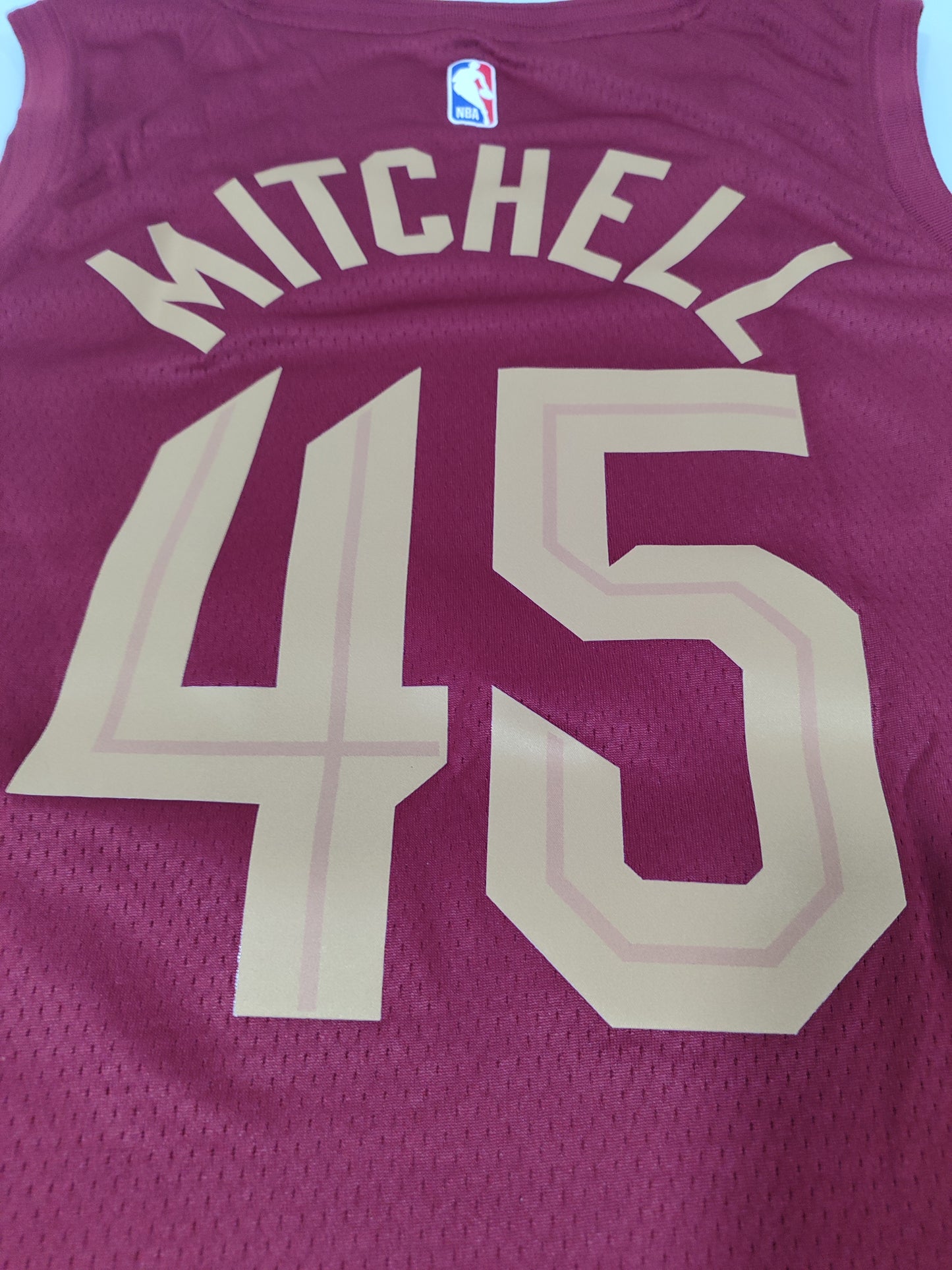Especial NBA - Camisa Cleveland Cavaliers - Nike Icon Edition - Donovan Mitchell - Estoque Raro!