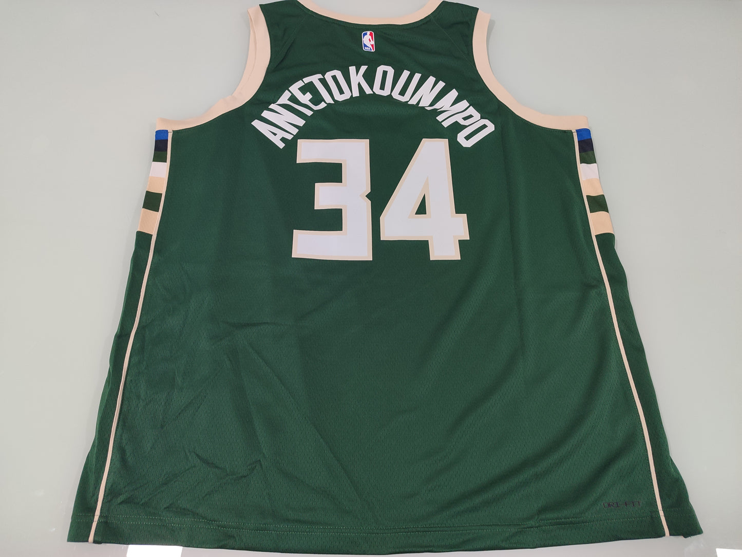 Especial NBA - Camisa Milwaukee Bucks - Nike Icon Edition - Giannis Antetokounmpo - Estoque Raro!