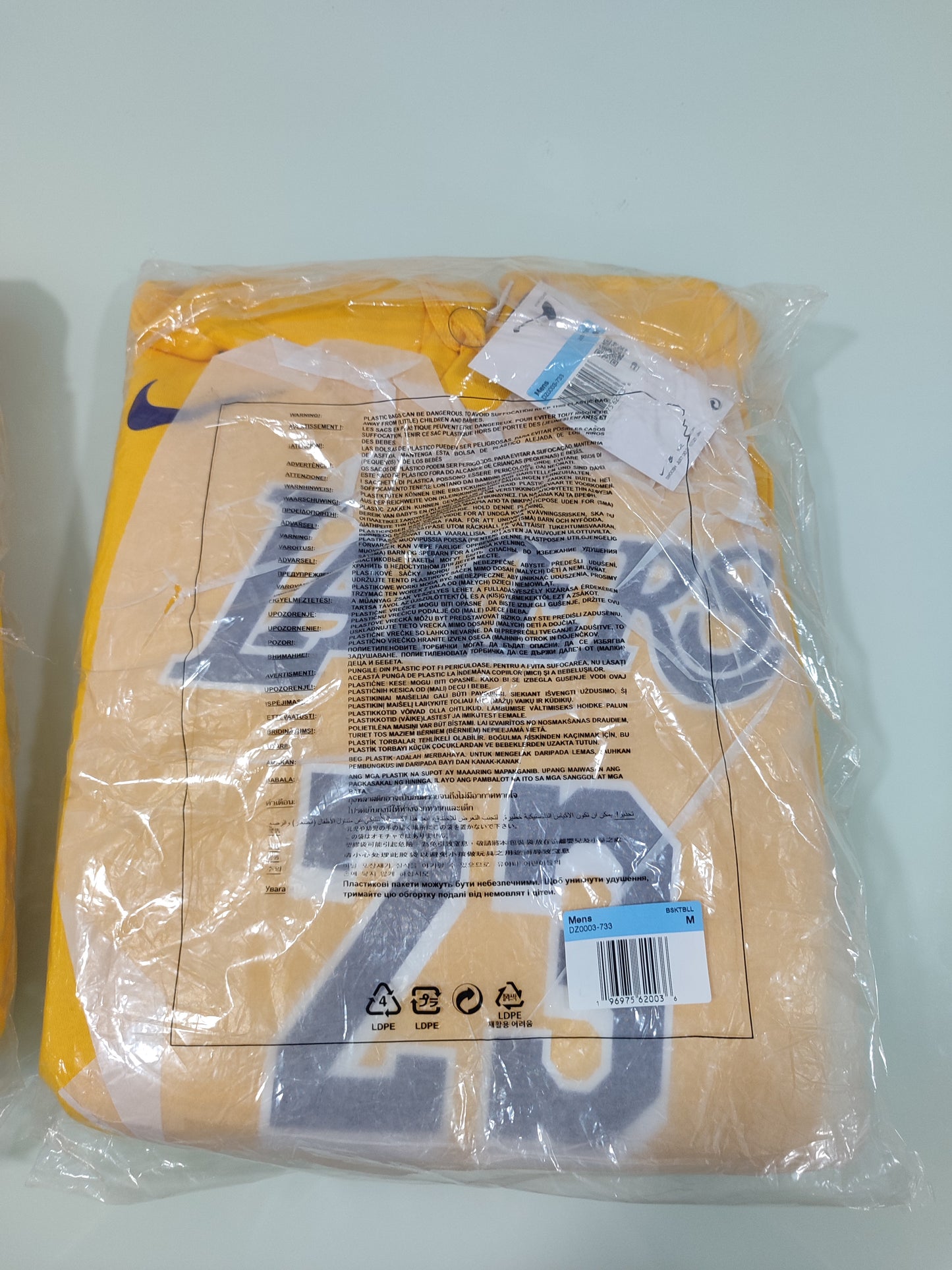 Especial NBA - Agasalho Los Angeles Lakers - Nike Player - Lebron James - Estoque Raro!