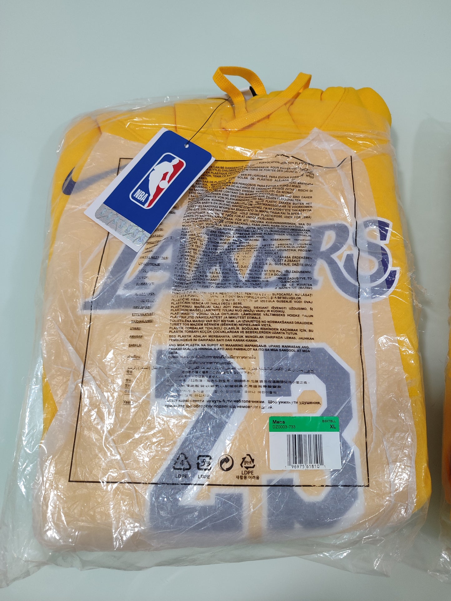 Especial NBA - Agasalho Los Angeles Lakers - Nike Player - Lebron James - Estoque Raro!
