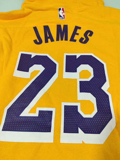 Especial NBA - Agasalho Los Angeles Lakers - Nike Player - Lebron James - Estoque Raro!