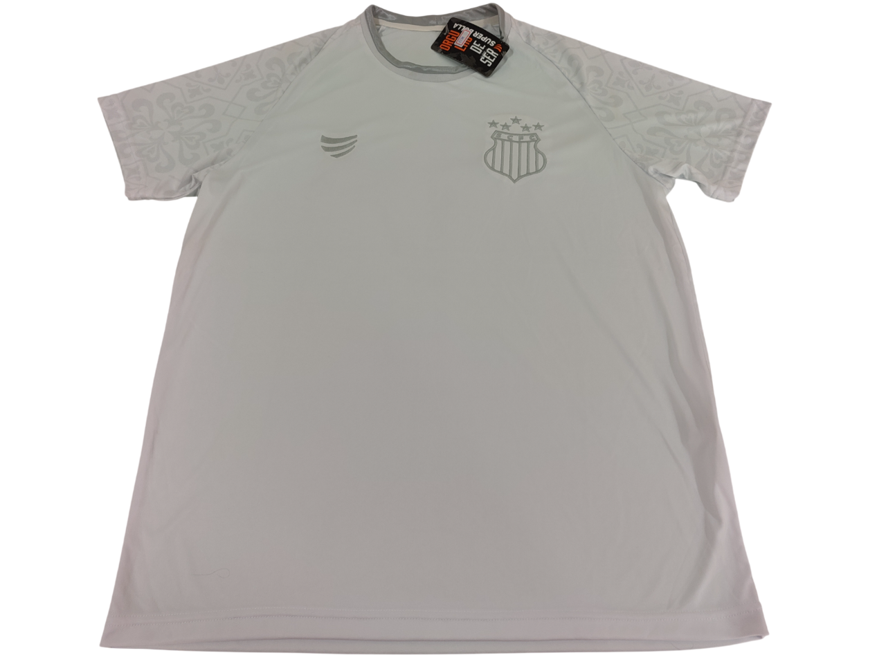 Espetacular Camisa Sampaio Corrêa - All White - Azulejos - de Coleção!