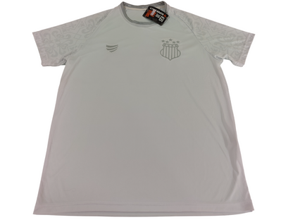 Espetacular Camisa Sampaio Corrêa - All White - Azulejos - de Coleção!