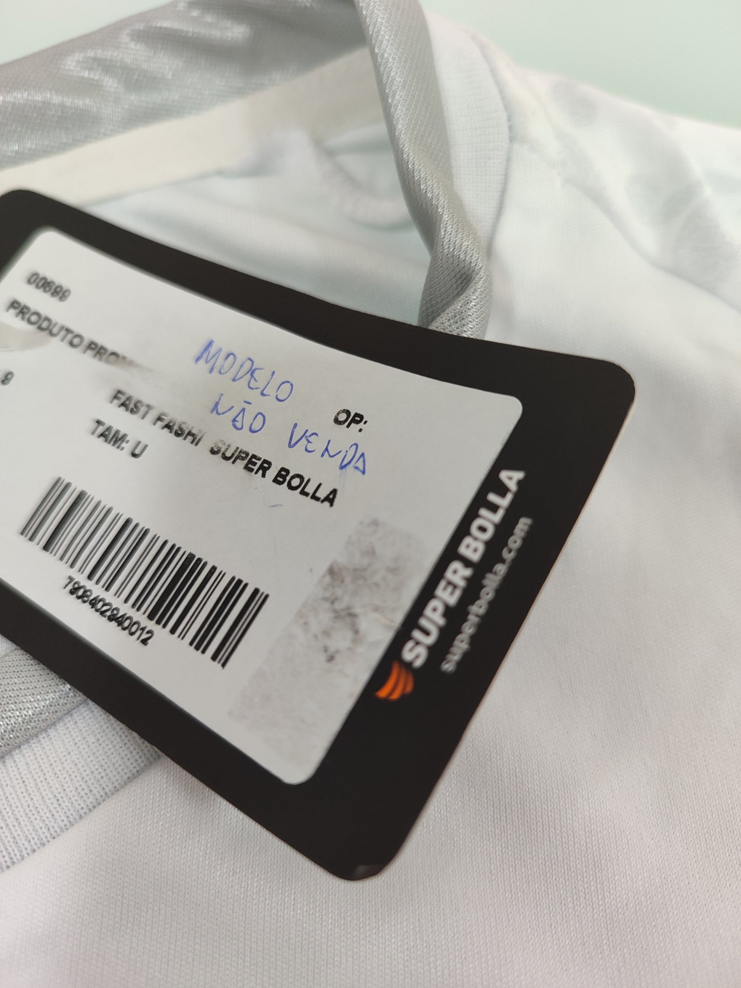 Espetacular Camisa Sampaio Corrêa - All White - Azulejos - de Coleção!