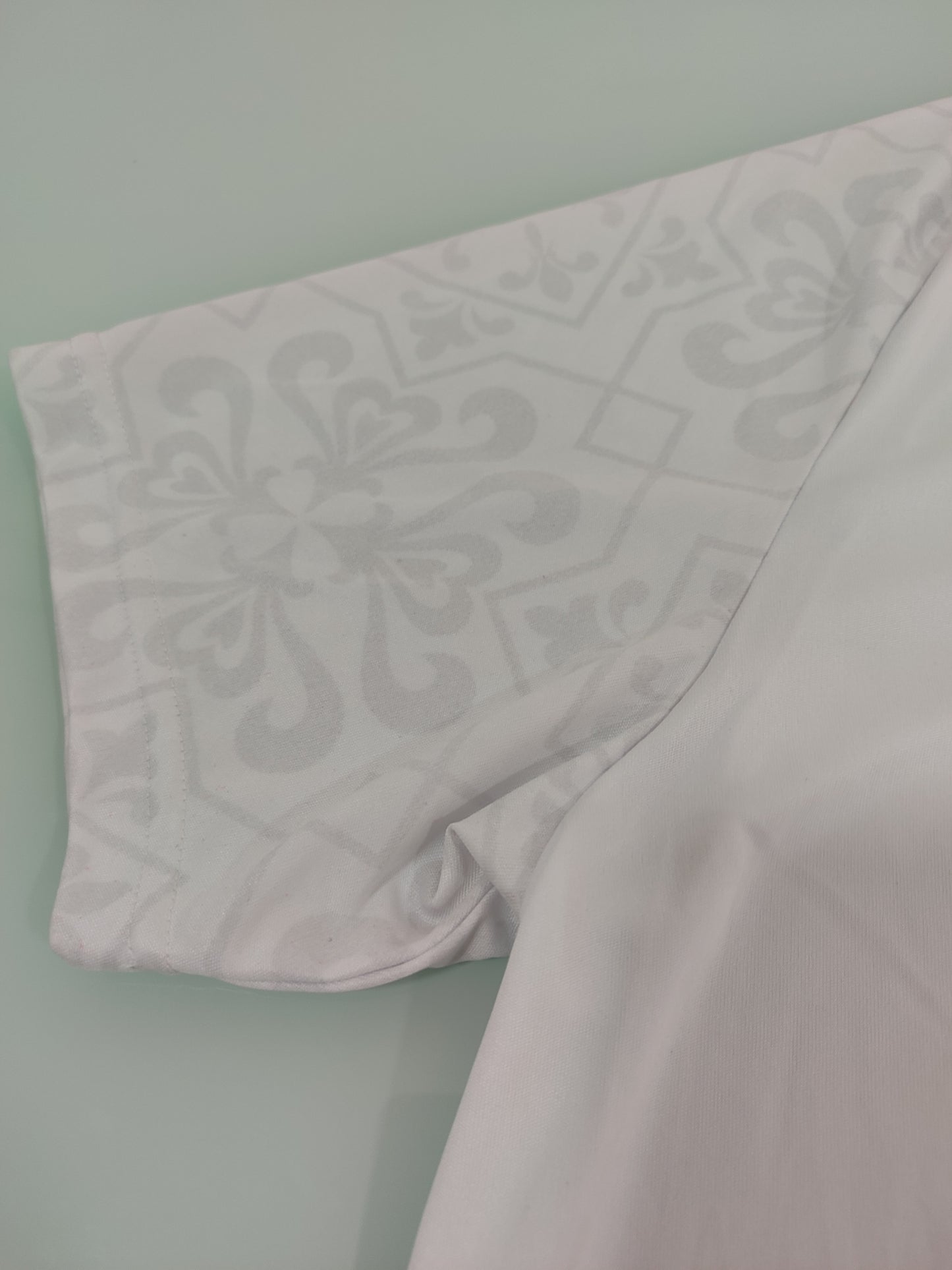 Espetacular Camisa Sampaio Corrêa - All White - Azulejos - de Coleção!