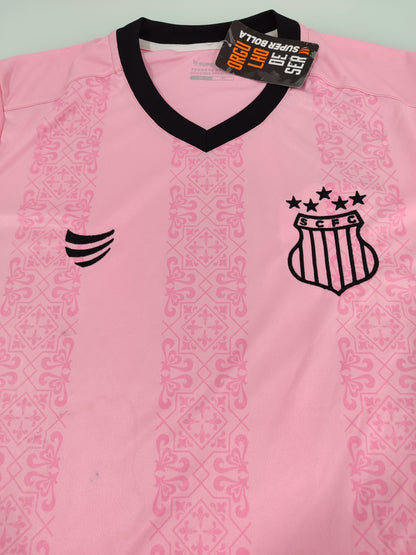 Espetacular Camisa Sampaio Corrêa - Outubro Rosa - Azulejos - de Coleção!