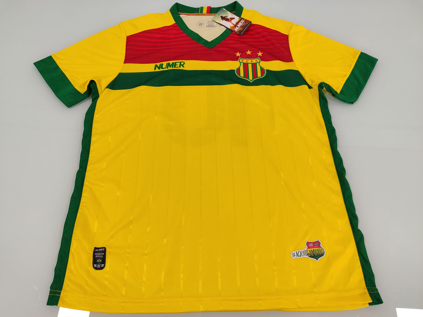 Espetacular Camisa Sampaio Corrêa - Marcinho - Modelo Jogador - de Coleção!