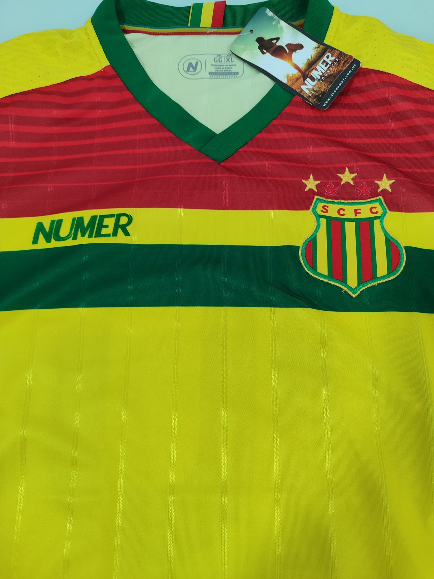 Espetacular Camisa Sampaio Corrêa - Marcinho - Modelo Jogador - de Coleção!