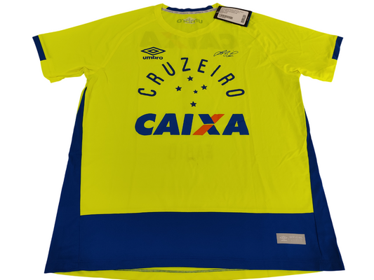 Raridade Absoluta - Cruzeiro - Goleiro Fábio - 2016 Jogo - Na Etiqueta! De Coleção!