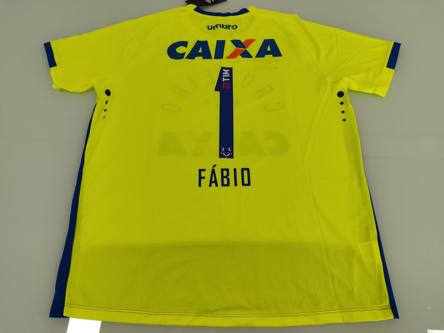 Raridade Absoluta - Cruzeiro - Goleiro Fábio - 2016 Jogo - Na Etiqueta! De Coleção!
