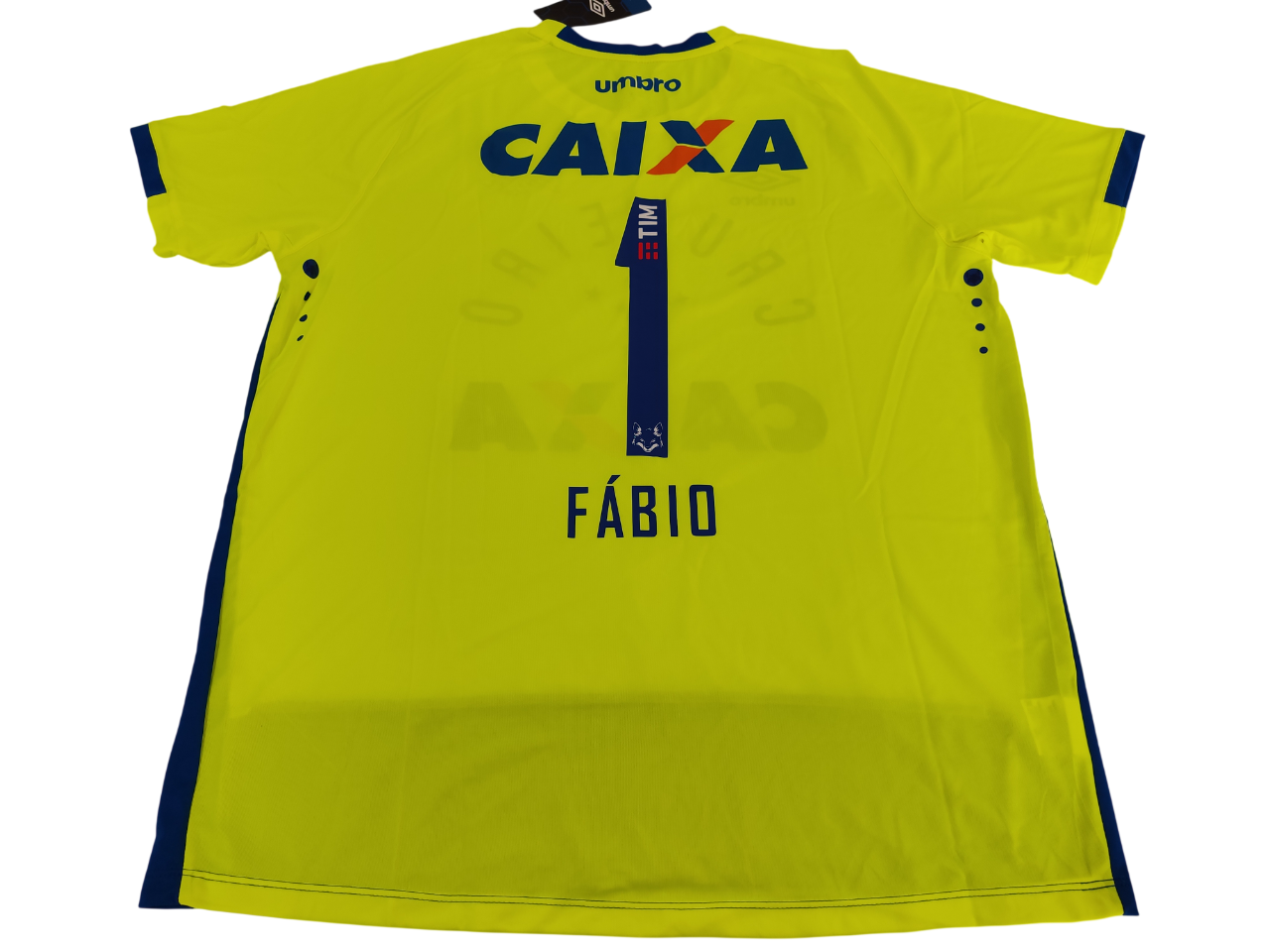 Raridade Absoluta - Cruzeiro - Goleiro Fábio - 2016 Jogo - Na Etiqueta! De Coleção!