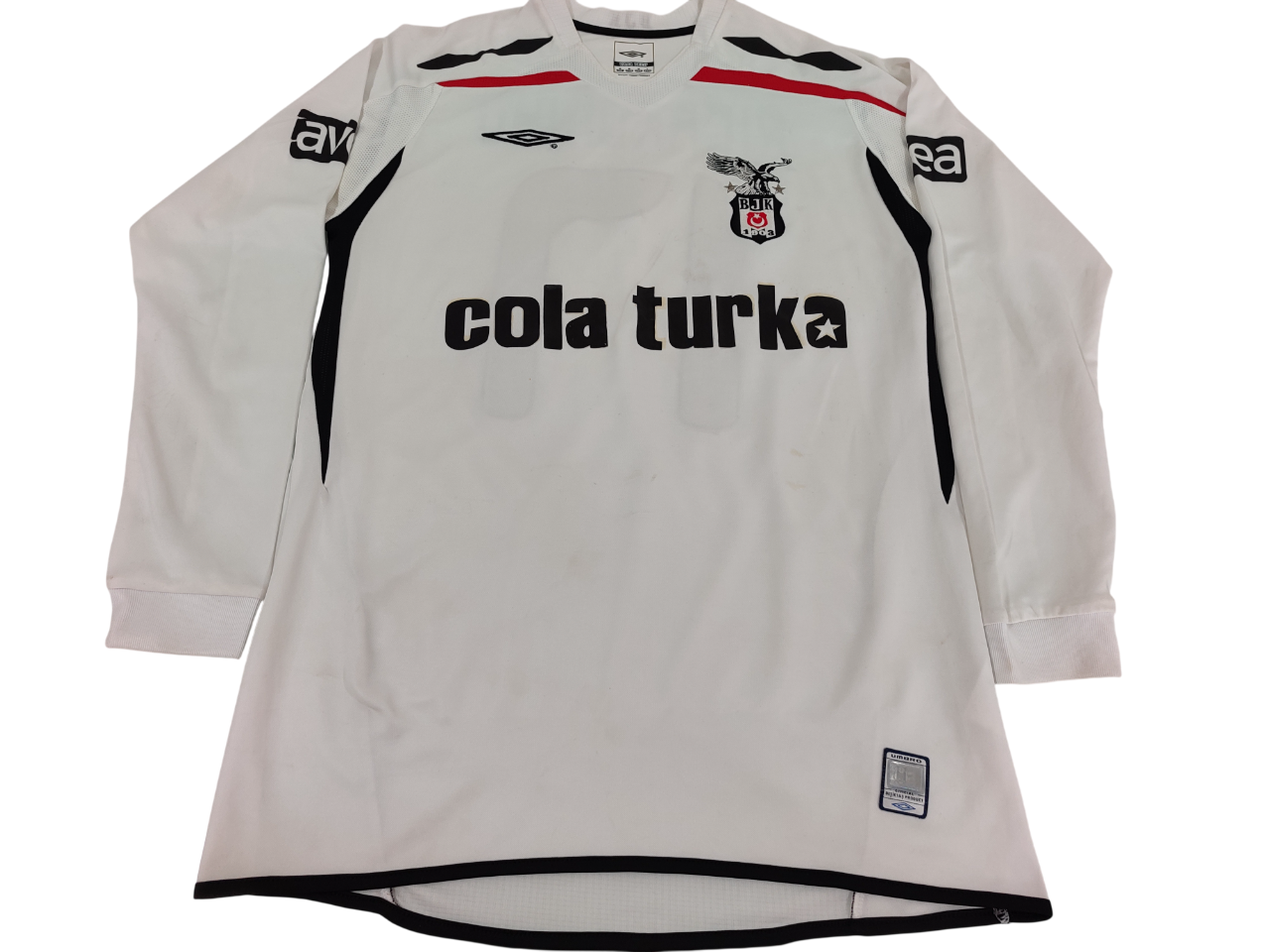 Espetacular Camisa Besiktas - Turquia - 2007/2008 - Ricardinho - de Jogo - de Coleção!