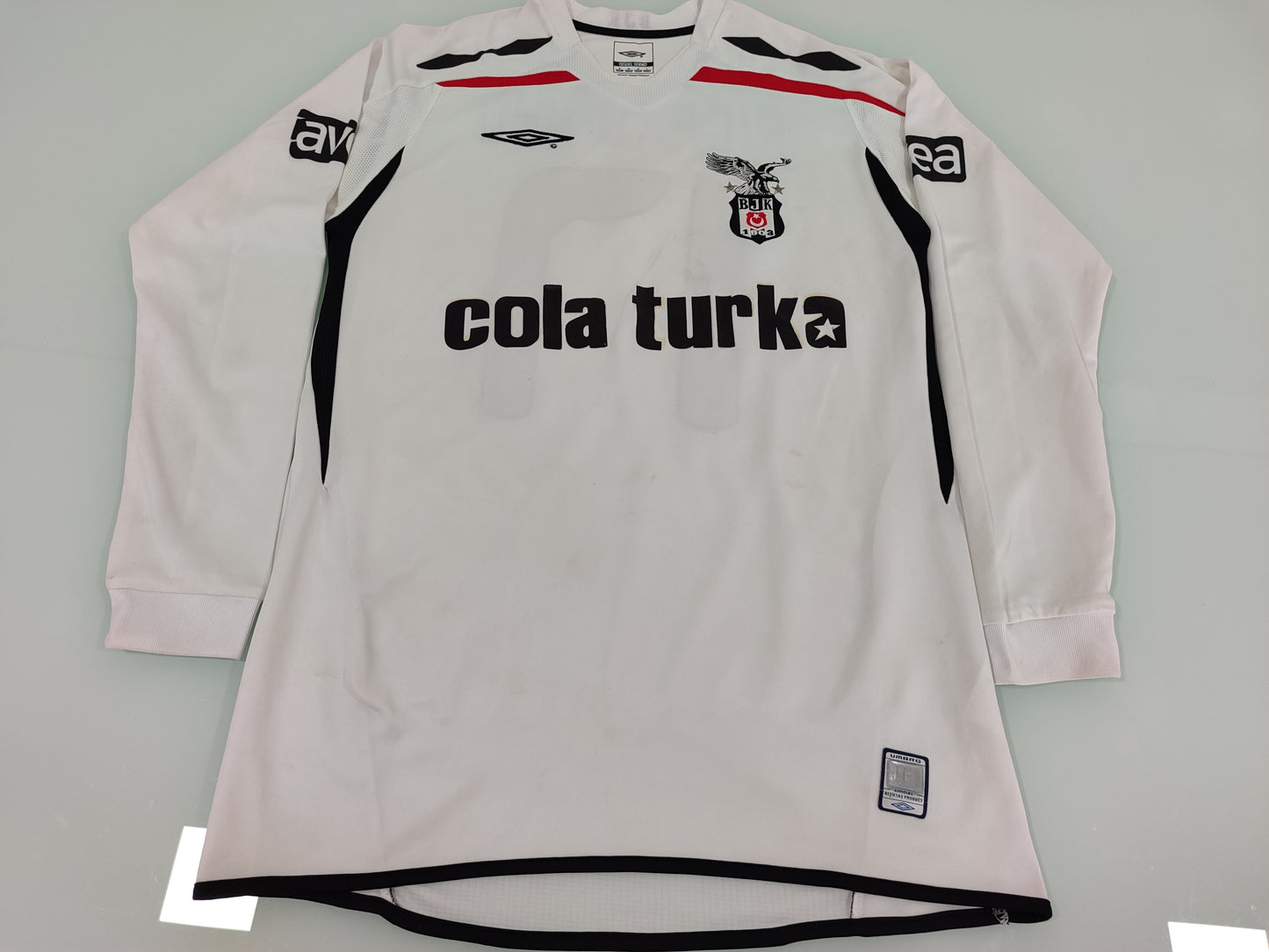 Espetacular Camisa Besiktas - Turquia - 2007/2008 - Ricardinho - de Jogo - de Coleção!