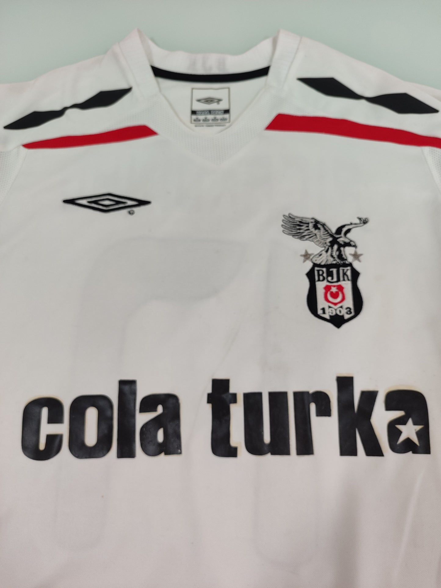 Espetacular Camisa Besiktas - Turquia - 2007/2008 - Ricardinho - de Jogo - de Coleção!