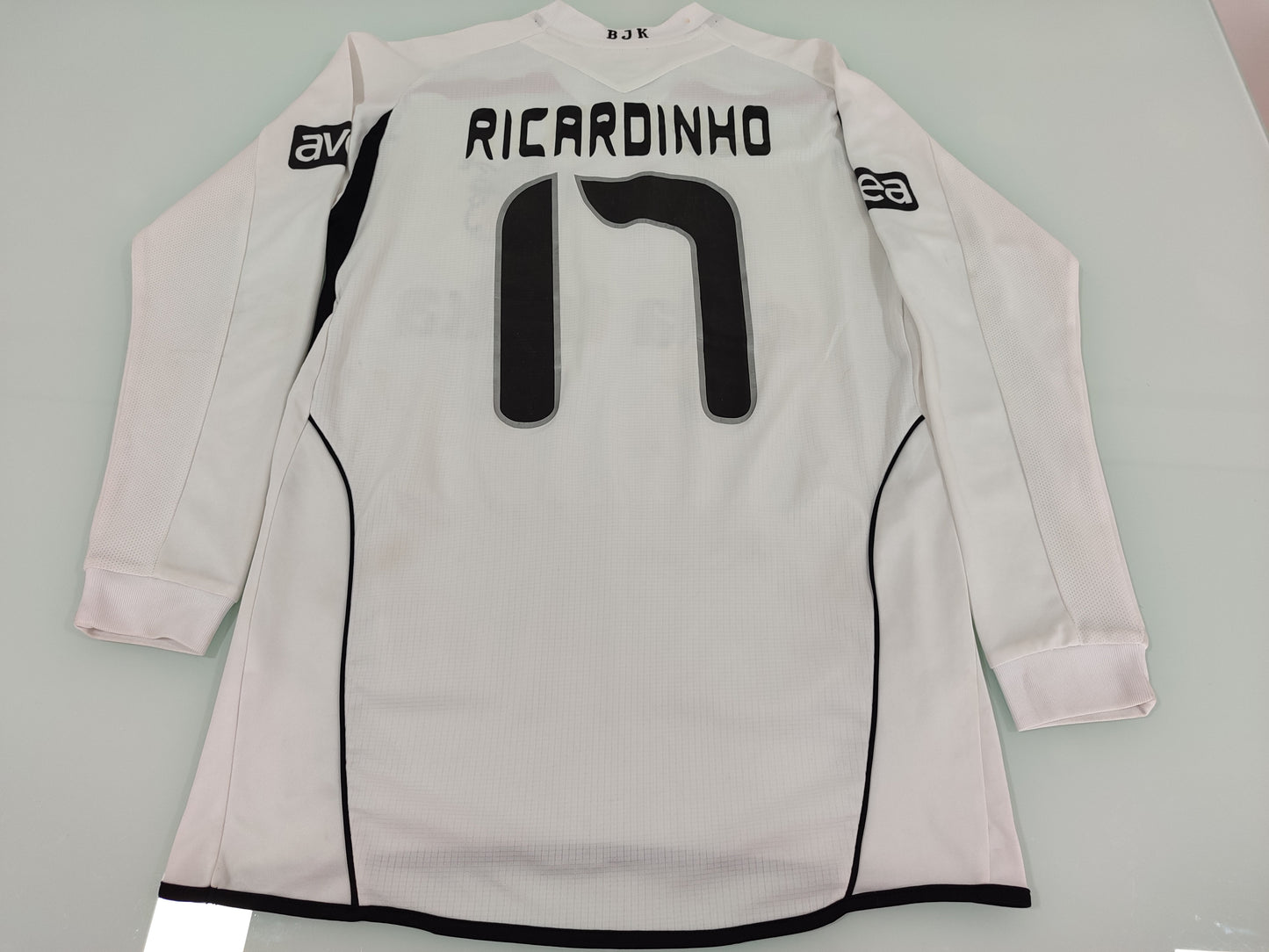 Espetacular Camisa Besiktas - Turquia - 2007/2008 - Ricardinho - de Jogo - de Coleção!