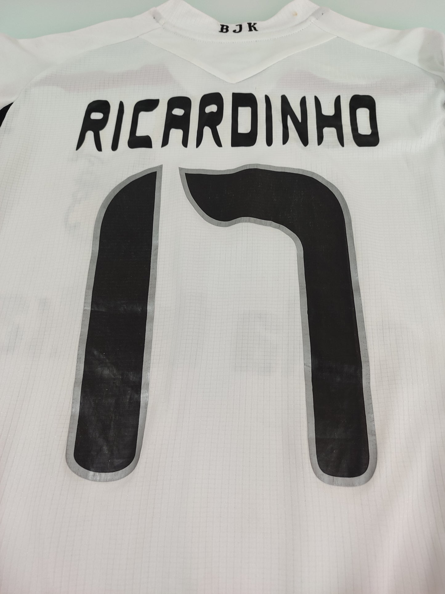 Espetacular Camisa Besiktas - Turquia - 2007/2008 - Ricardinho - de Jogo - de Coleção!
