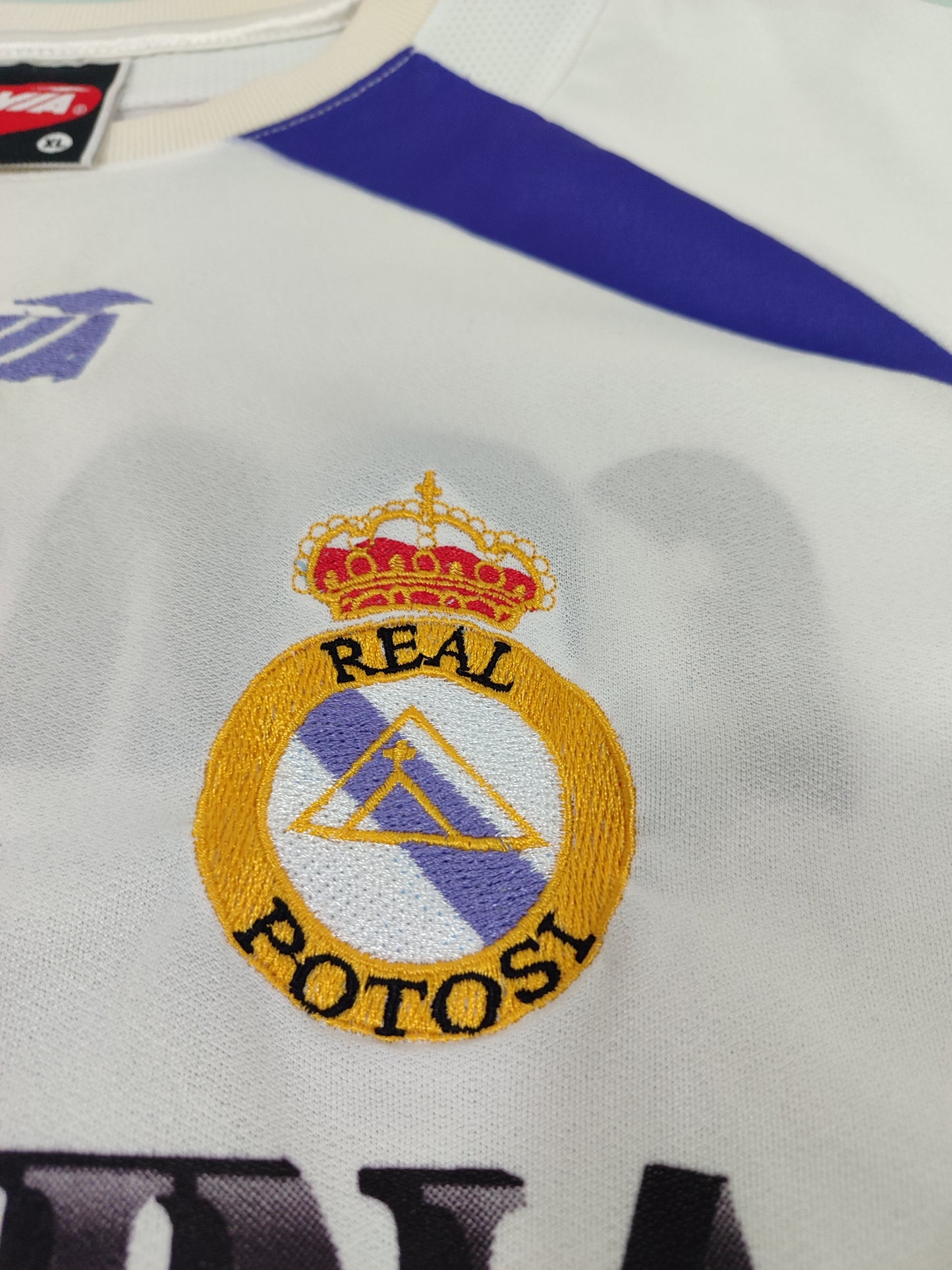 Raridade Absoluta da Bolívia! Real Potosí - Usada em Jogo Anos 2000 - Mangas Longas - de Coleção!