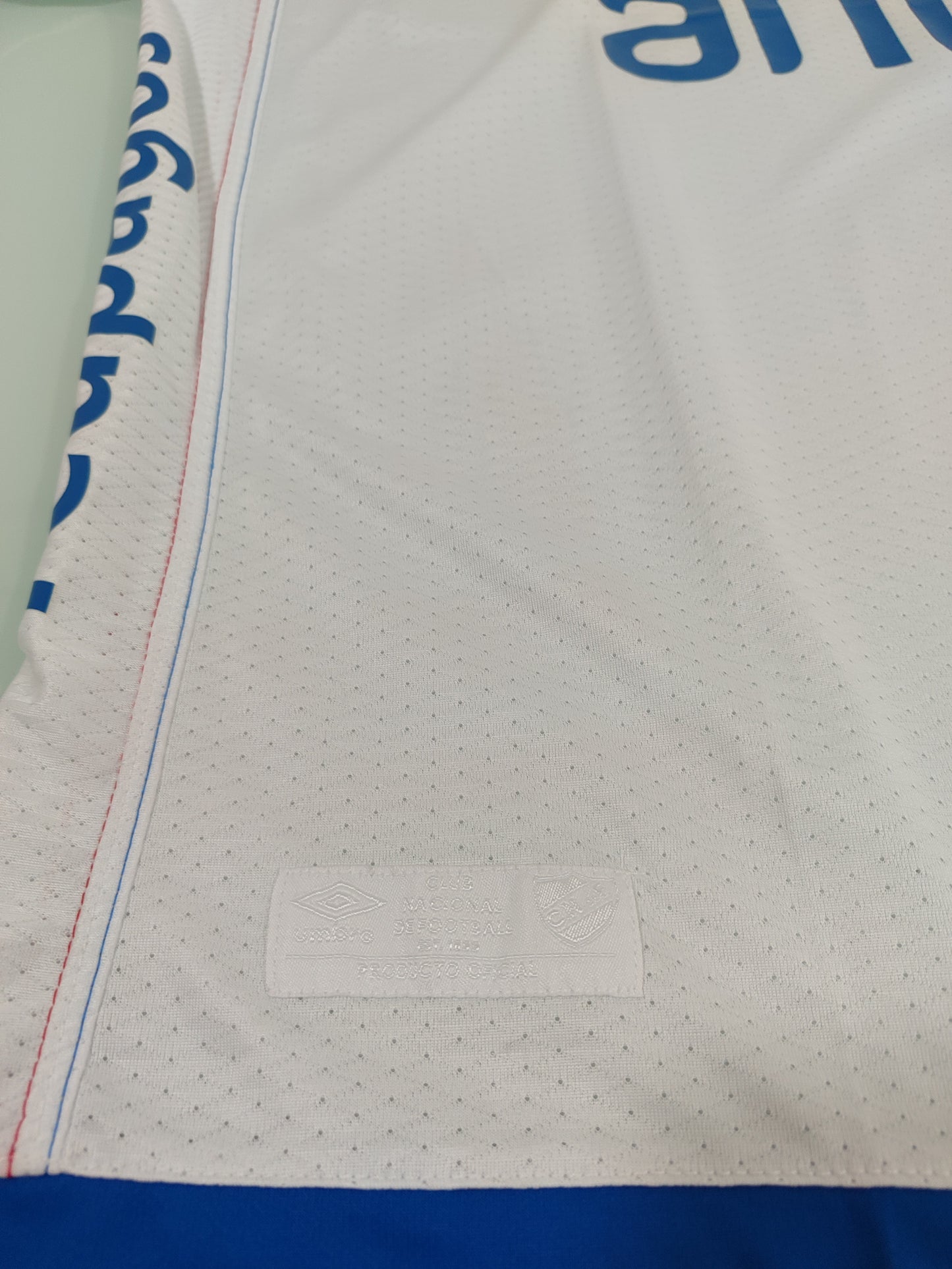 Raridade do Uruguai ! Espetacular Camisa do Nacional - Modelo Jogador - Na Etiqueta - de Coleção!