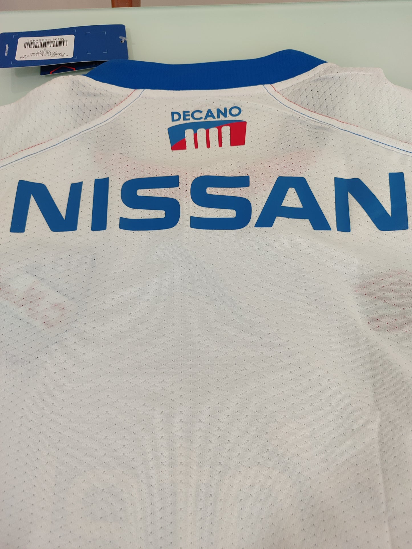 Raridade do Uruguai ! Espetacular Camisa do Nacional - Modelo Jogador - Na Etiqueta - de Coleção!