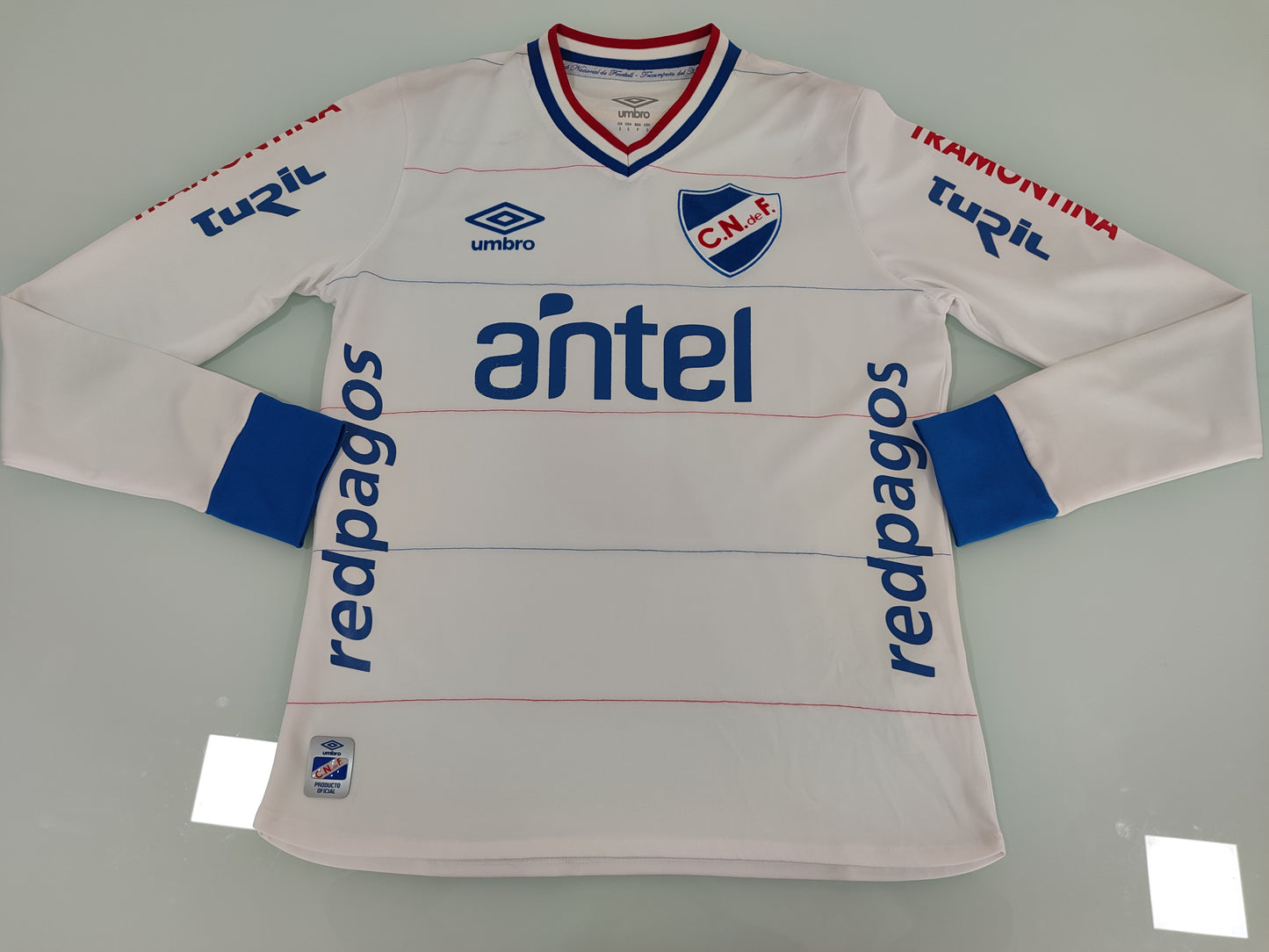 Raridade do Uruguai! Nacional - Diente López - Usada em Jogo - de Coleção!