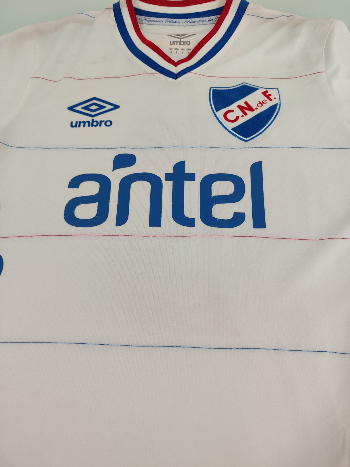 Raridade do Uruguai! Nacional - Diente López - Usada em Jogo - de Coleção!
