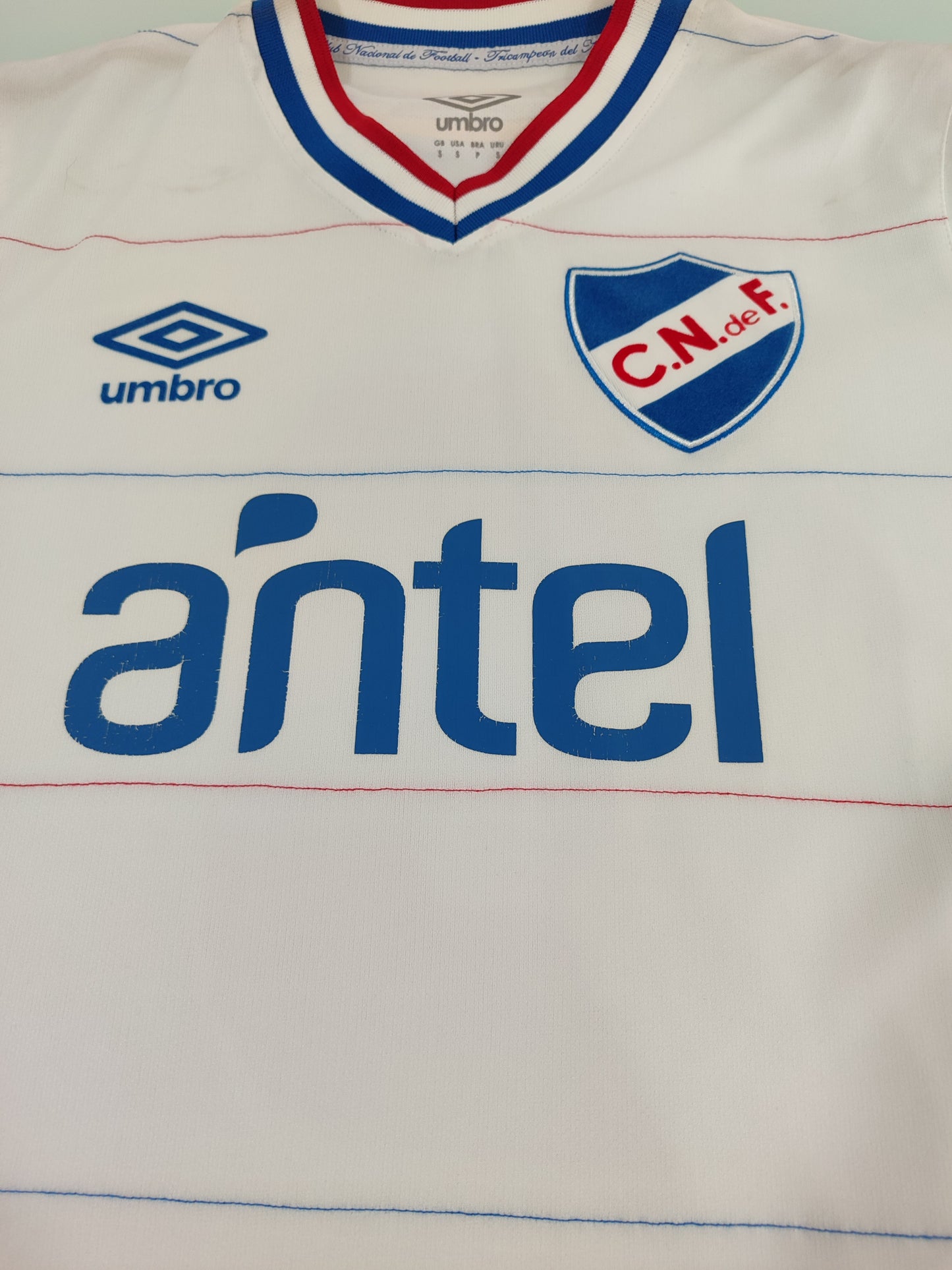 Raridade do Uruguai! Nacional - Diente López - Usada em Jogo - de Coleção!