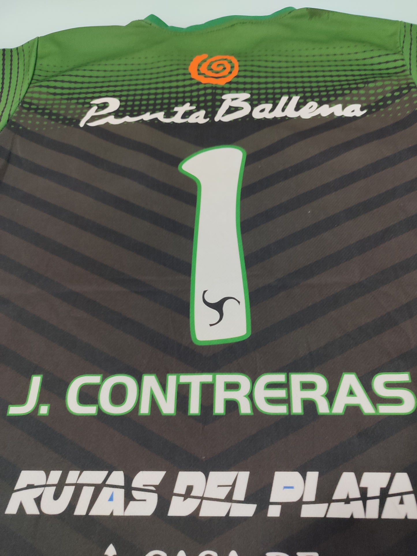 Raridade do Uruguai! Racing Montevideo - #1 Loco Contreras! - Usada em Jogo - de Coleção!