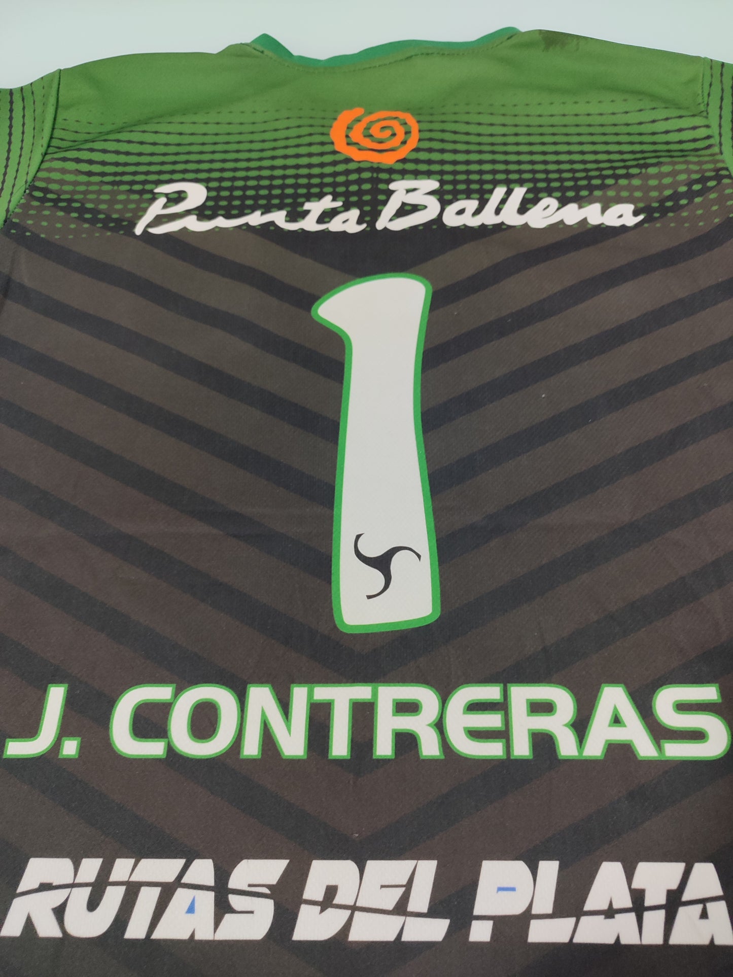 Raridade do Uruguai! Racing Montevideo - #1 Loco Contreras! - Usada em Jogo - de Coleção!